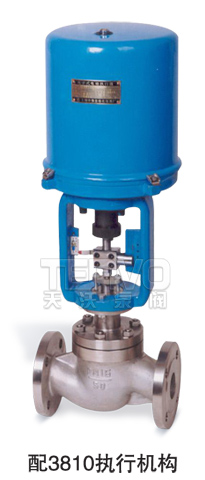 配3810電動(dòng)執(zhí)行器電子式電動(dòng)調(diào)節(jié)閥實(shí)物圖